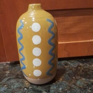 Mud Pie Decorative Tan Base 6 1/2 Tall